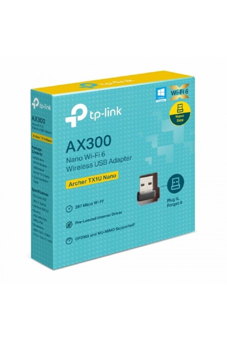 Wi-Fi роутер TP-LINK Archer TX1U Nano (черный) 3