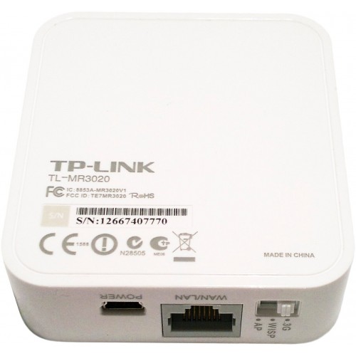 Wi-Fi роутер TP-LINK TL-MR3020 (белый) 7