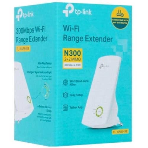Wi-Fi усилитель сигнала (репитер) TP-LINK TL-WA854RE (белый) 9
