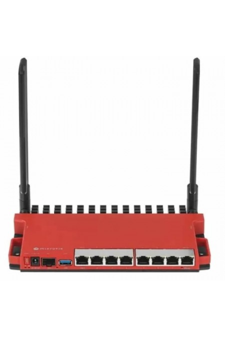 WiFi маршрутизатор MikroTik L009UiGS-2HaxD-IN (красный/черный) 
