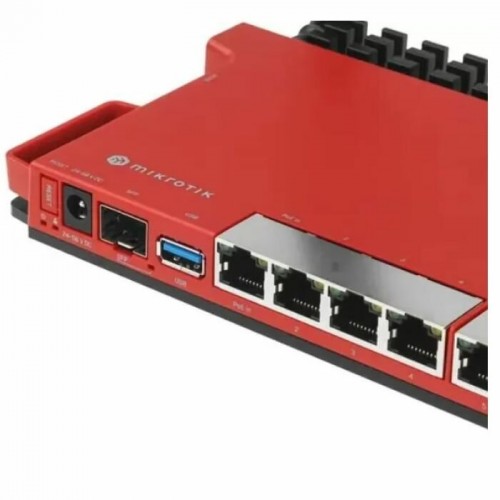 WiFi маршрутизатор MikroTik L009UiGS-2HaxD-IN (красный/черный) 8