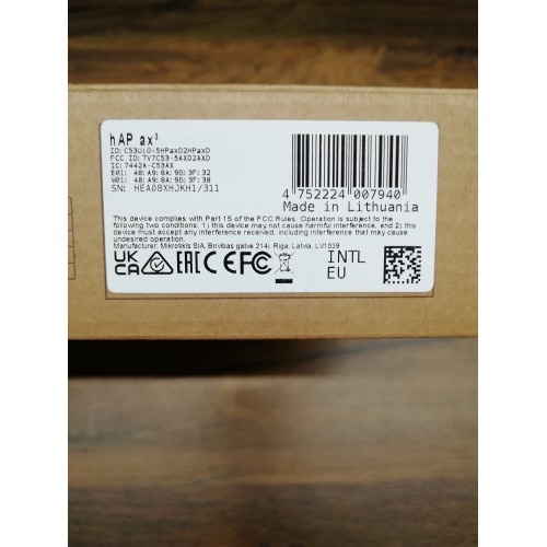 WiFi роутер Mikrotik (C53UiG+5HPaxD2HPaxD) (черный) 7