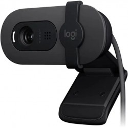 Веб-камера Logitech HD Webcam Brio 100 Full USB Type-C (960-001587) (графитовый)