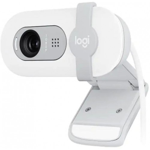 Веб-камера Logitech Webcam Brio 100 2Mpix USB Type-C (960-001618) (белый) 