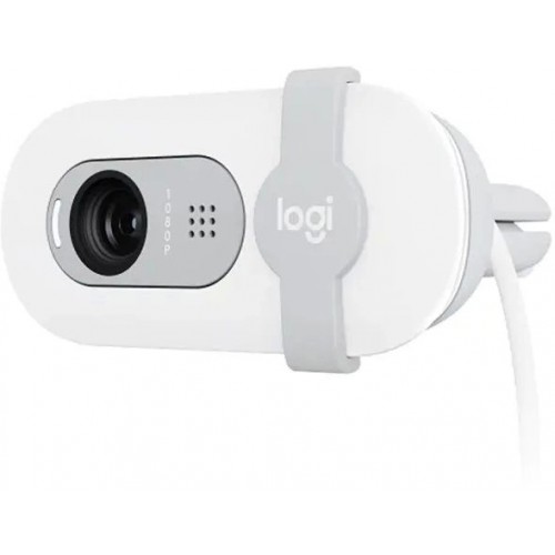 Веб-камера Logitech Webcam Brio 100 2Mpix USB Type-C (960-001618) (белый) 3