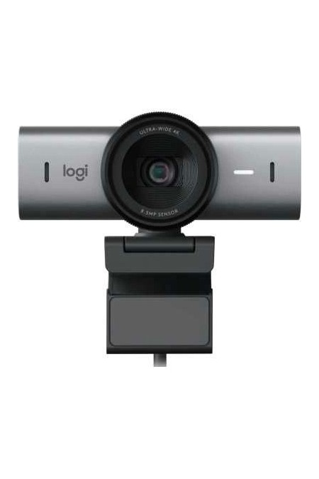 Веб-камера Logitech MX Brio 8.5Mpix (3840x2160) USB3.0 (960-001549) (черный) 