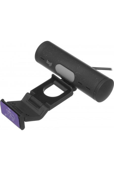 Веб-камера Logitech HD Webcam Brio 500 4Mpix (1920x1080) USB Type-C с микрофоном (960-001423) (черный) 4