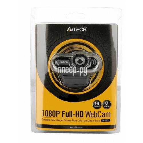 Веб-камера A4Tech PK-920H (черный) 8