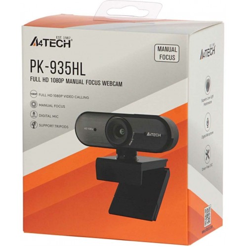 Веб-камера A4Tech PK-935HL (черный) 2
