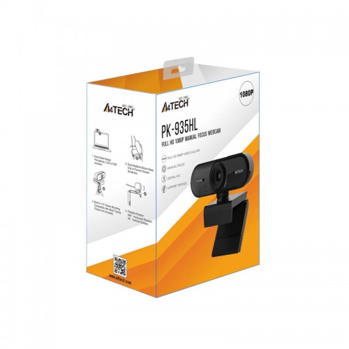 Веб-камера A4Tech PK-935HL (черный) 5