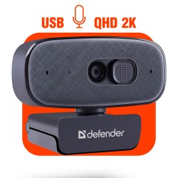 Веб-камера Defender G-Lens 2695 (черный)