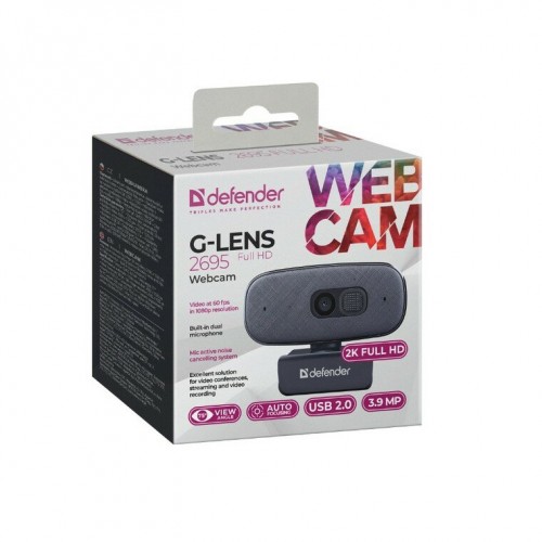 Веб-камера Defender G-Lens 2695 (черный) 5