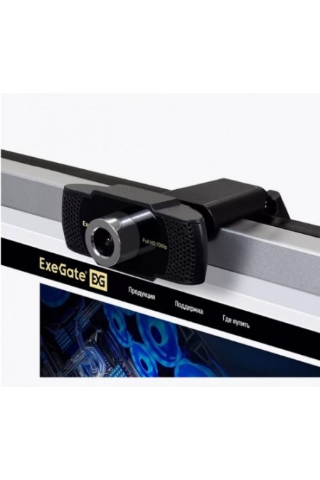 Веб-камера ExeGate BusinessPro C922 FullHD (черный) 3