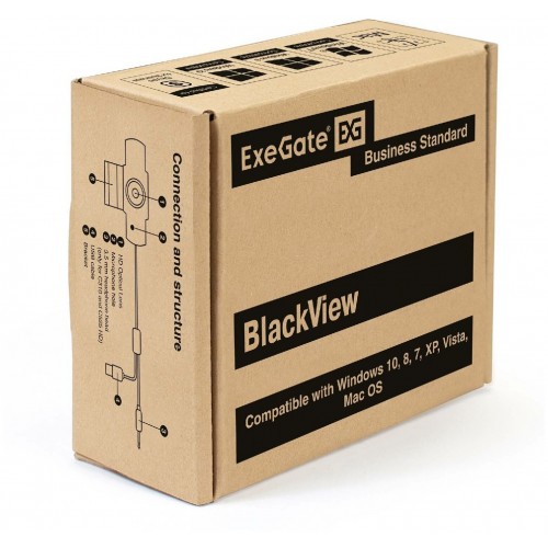 Веб-камера ExeGate EX287386RUS (черный) 6