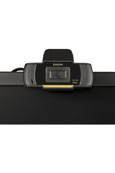Веб-камера Exegate GoldenEye C920 Full HD (черный) 