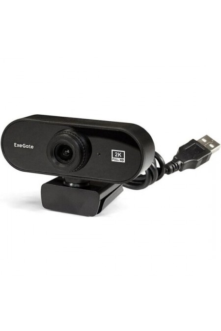 Веб-камера ExeGate Stream C940 2K (черный) 