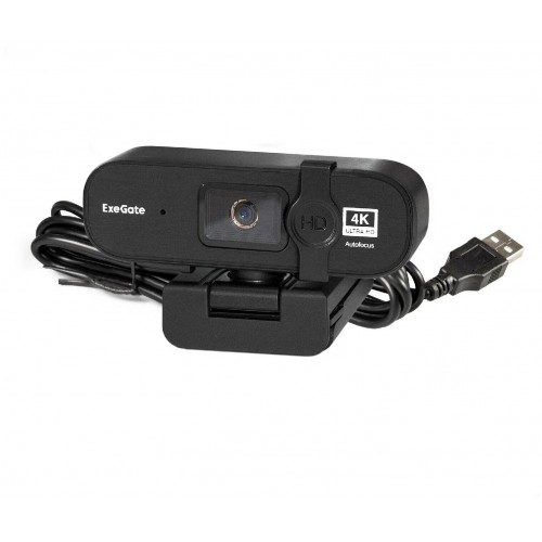 Веб-камера ExeGate Stream HD 4000 4K UHD T-Tripod EX287383RUS (черный) 1