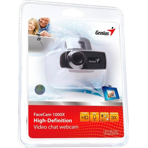 Веб-камера Genius Facecam 1000X V2 (черный) 6