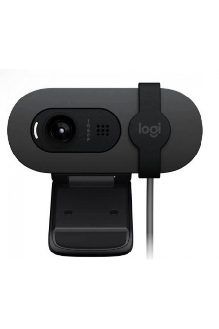Веб-камера Logitech brio 105 (графитовый) 