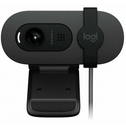 Веб-камера Logitech Brio 105 2Mpix USB2.0 (960-001590) (черный)