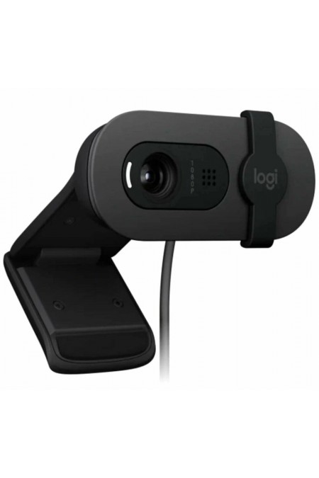 Веб-камера Logitech Brio 105 2Mpix USB2.0 (960-001590) (черный) 1