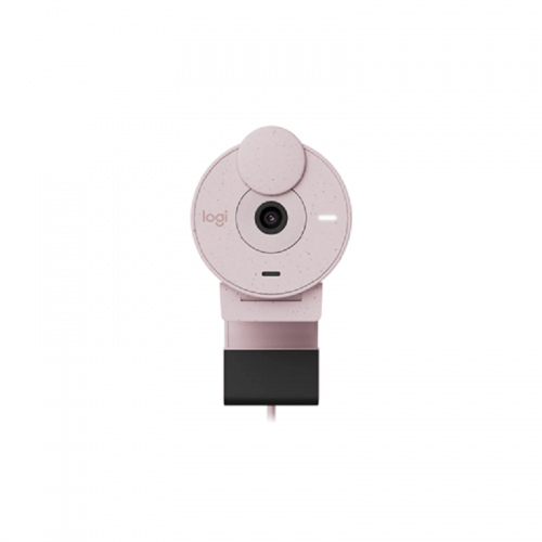 Веб-камера Logitech Brio 300 Full HD (960-001448) (розовый) 2