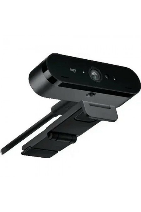 Веб-камера Logitech Brio (960-001725) (черный) 3