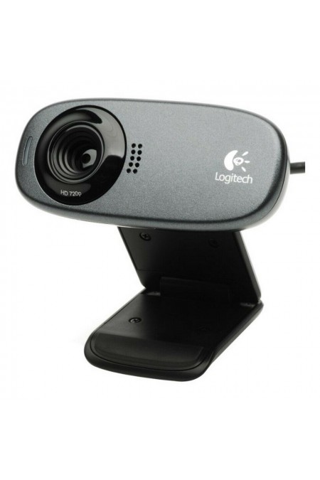 Веб-камера Logitech C310 (черный) 