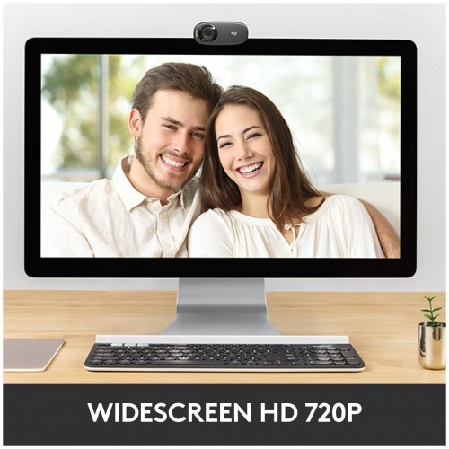 Веб-камера Logitech C310 (черный) 6