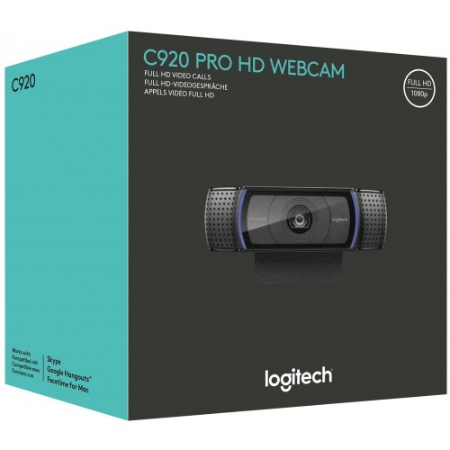 Веб-камера Logitech C920 HD Pro (черный) 3