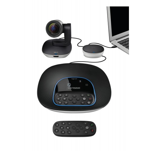 Веб-камера Logitech Conference Cam Group черный 3Mpix USB2.0 (960-001057) (черный) 8