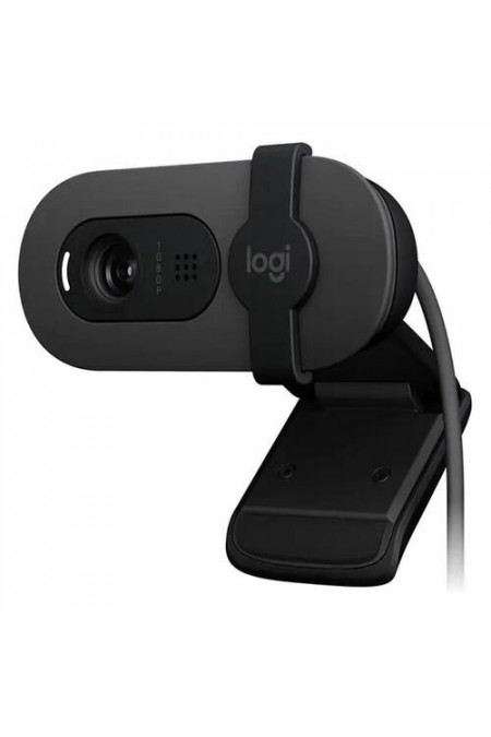 Веб-камера Logitech HD Webcam Brio 100 Full USB Type-C (960-001587) (графитовый) 