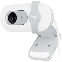 Веб-камера Logitech Webcam Brio 100 2Mpix USB Type-C (960-001618) (белый)