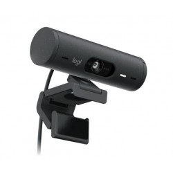 Веб-камера Logitech Webcam BRIO 500 HD USB Type-C (960-001424) (графитовый)