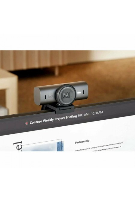 Веб-камера Logitech Webcam Brio MX 4К (960-001559) (графитовый) 2