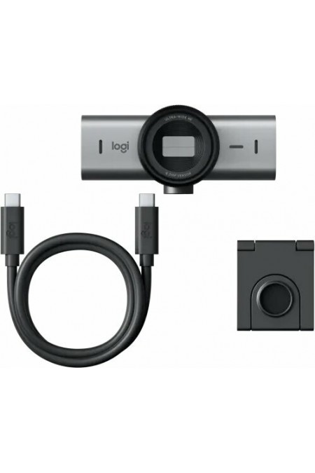 Веб-камера Logitech Webcam Brio MX 4К (960-001559) (графитовый) 3