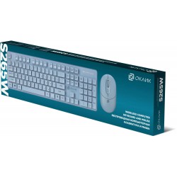 Комплект Oklick S265W (1938927) (голубой)