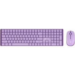 Комплект OKLICK S315W (сиреневый)