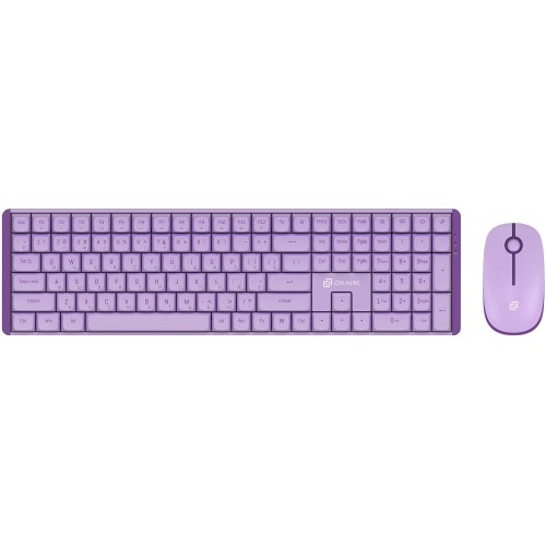Комплект OKLICK S315W (сиреневый) 