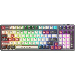 Клавиатура Bloody WS98 Pixels Red (темно-серый/белый)