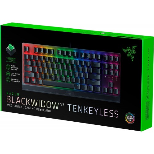 Клавиатура Razer BlackWidow V3 Tenkeyless (Green switch) (черный) 3