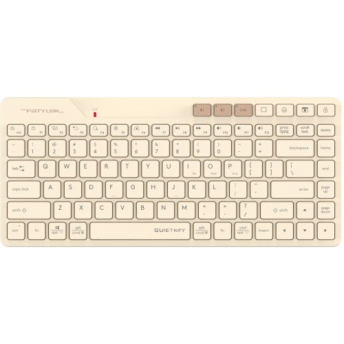Клавиатура A4Tech Fstyler FBK26C AS (бежевый) 8
