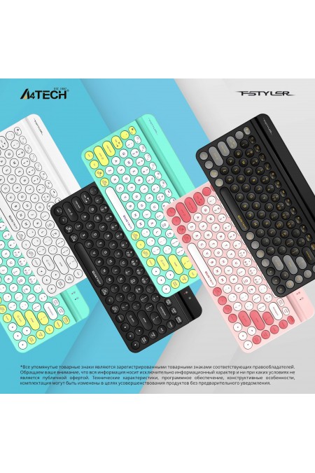 Клавиатура A4Tech Fstyler FBK30 (черный) 9