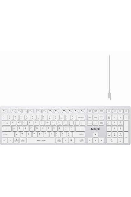 Клавиатура A4Tech Fstyler FBX50C (белый) 