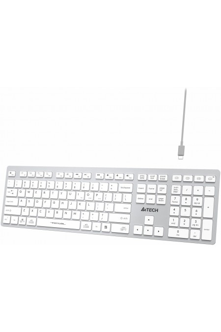 Клавиатура A4Tech Fstyler FBX50C (белый) 1