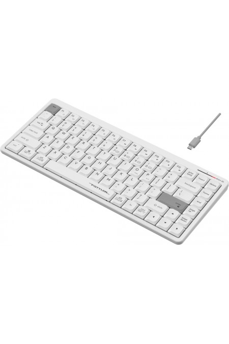 Клавиатура A4Tech Fstyler FBX53C (белый) 3