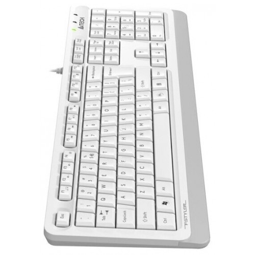 Клавиатура A4Tech Fstyler FK10 (белый/серый) 1