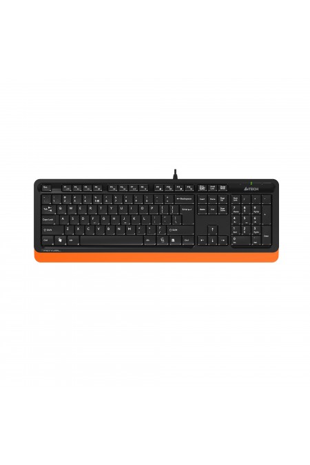 Клавиатура A4Tech Fstyler FK10 (черный/оранжевый) 