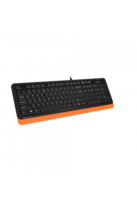 Клавиатура A4Tech Fstyler FK10 (черный/оранжевый) 1