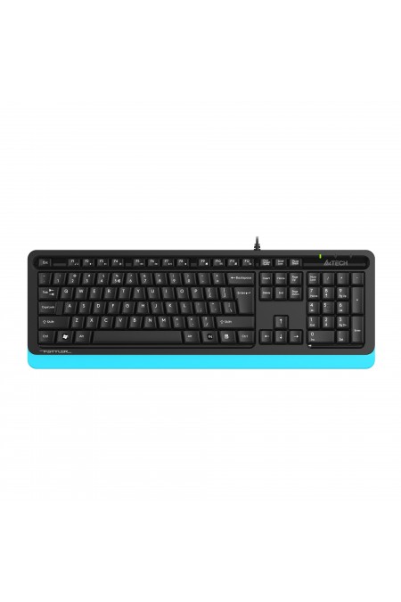 Клавиатура A4Tech Fstyler FKS10 (черный/синий) 